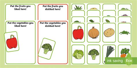 Sorting Fruit And Vegetable Activity Twinkl Teacher Made