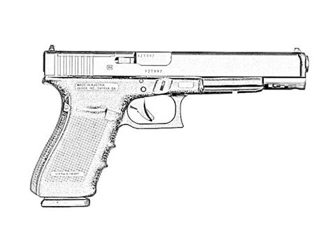 Coloring Pages Pistols Free Downloadable Coloring Pages