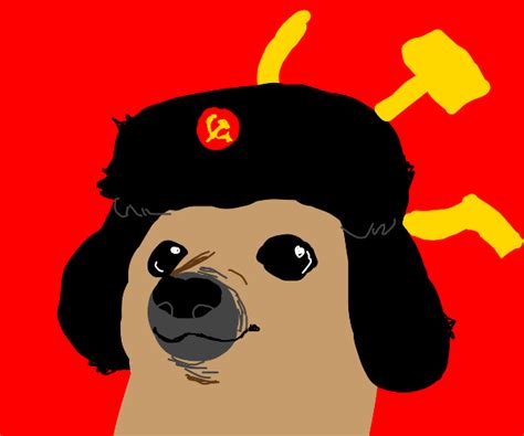 Communist Doge Drawception