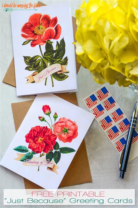 Free printable cards for any occasion