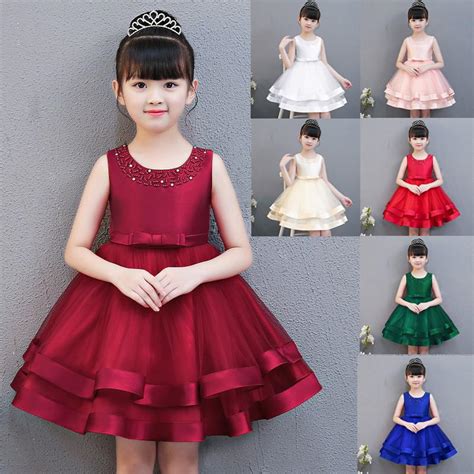 Mother And Kids Dresses 2021 Summer Baby Girl Dress Princess Frock