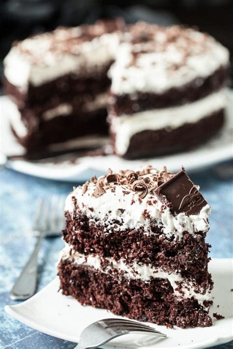 Baileys Irish Cream Chocolate Cake With Whipped Frosting Chew Out Loud