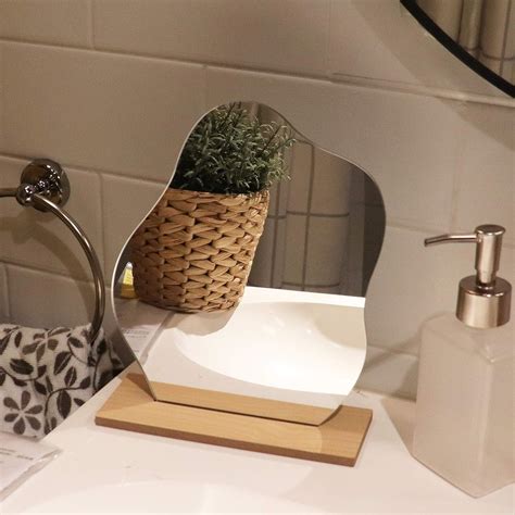 Irregular Aesthetic Vanity Mirror Frameless Daizysight Decorative Desk