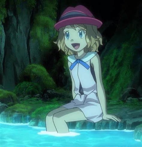 Serena Relaxing With Her Legs In Water By Willdinomaster On