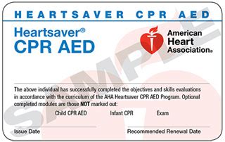 Maybe you would like to learn more about one of these? Personal Trainer CPR & AED classes in New Jersey - American Heart Association