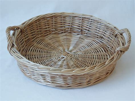 7% coupon applied at checkout save 7% with coupon. Have a Nice Round Wicker Basket | Wicker baskets, Wicker ...