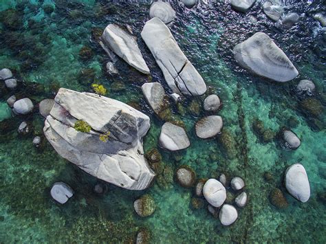 Emerald Waters Bonsai Rock Lake Tahoe Photograph By Brad Scott Pixels