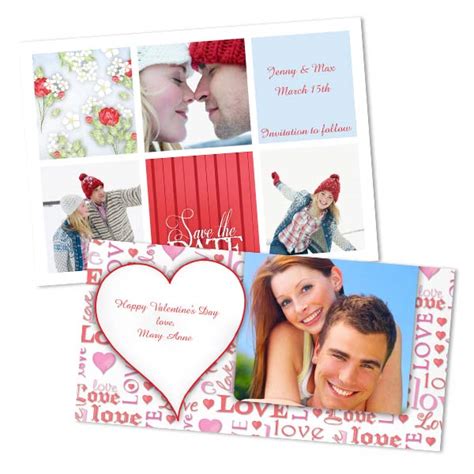 Valentines Day Photo Cards Custom Valentines Day Cards Photo Card