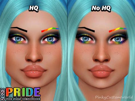 The Sims Resource Pride 2023 Kimmy V2 Eyebrows