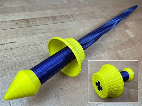 Collapsing Multi Color Drill Sword 3d Model By 3dprintingworld On Thangs