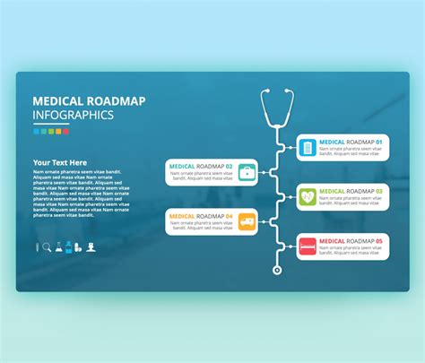 Premast Medical Roadmap Infographic Powerpoint Template