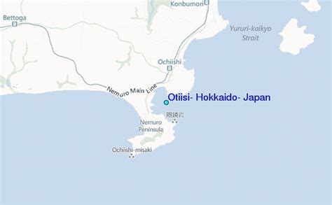 Otiisi Hokkaido Japan Tide Station Location Guide