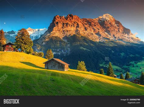 Amazing Swiss Alpine Image And Photo Free Trial Bigstock