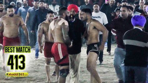 413 Best Final Match Shahkot Vs Sarhala Ranuan Babeli Phagwara Kabaddi Cup 29 Jan 2019