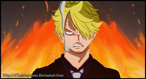 Angry Sanji By Xthemagicianx On Deviantart