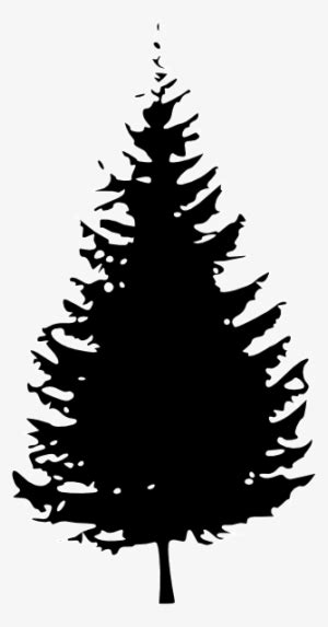 Svg Stock Evergreen Tree Line Clipart Pine Tree Silhouette Images And