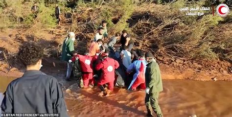 Before And After Satellite Images Of Libyan Floods Reveal The Scale Of