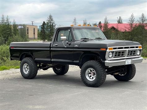 Black Ford Truck 1977 F 150 Custom Ford Daily Trucks