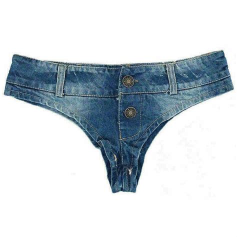 Women Mini Sexy Hot Pants Denim Daisy Dukes Low Waist Shorts Micro