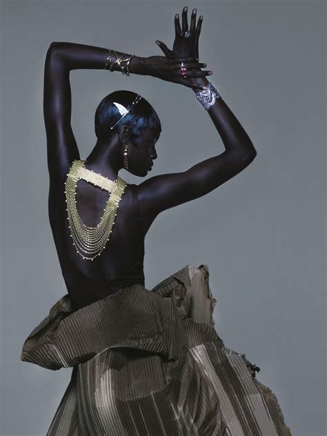 duckie thot in vogue uk april 2019 by nick knight vogue uk nick knight photography black models