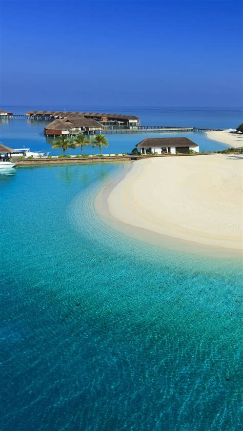 Maldives Luxury Resort Iphone Wallpapers Free Download