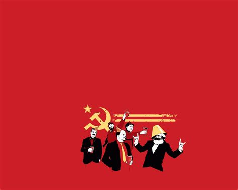 Wallpaper Ilustrasi Minimalis Gambar Kartun Komunisme Rusa Kutub