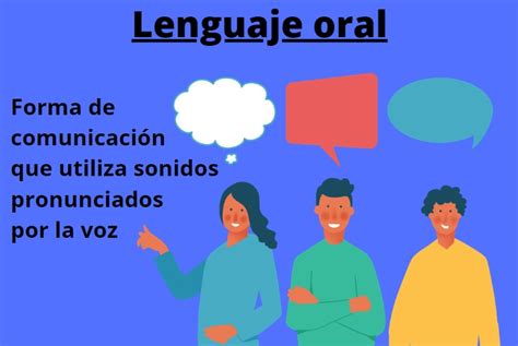 Lenguaje Oral Caracter Sticas Funciones Ejemplos