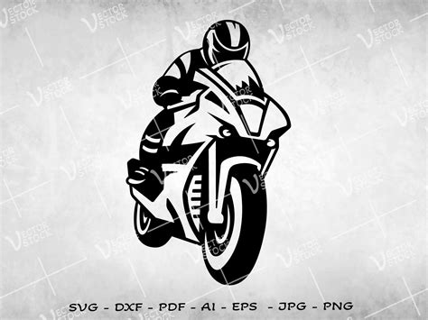 Motorcycle Racer Svg Motorcycle Svg Biker Svg Sport Bike Svg