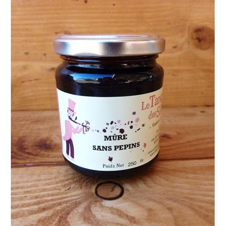 Confiture Mûre sans pépins