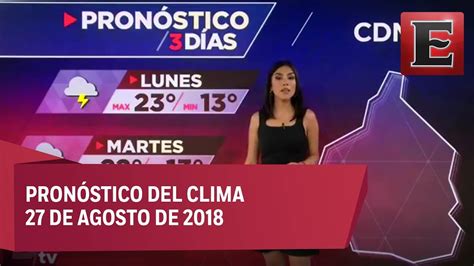 El área de acapulco es un lugar muy popular para vacacionar. Clima para hoy 27 de agosto de 2018 - YouTube