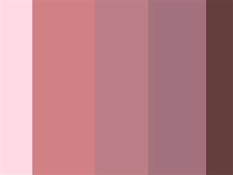 By Aegyocutie Brown Cream Mute Muted Pastel Pink White Color Palette Pink Flat