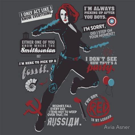 Ive Got Red In My Ledger By Avia Asner Black Widow Marvel Avengers Quotes Marvel Quotes