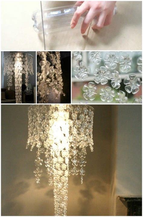 16 Genius Diy Lamps And Chandeliers To Brighten Up Your Home Plastic
