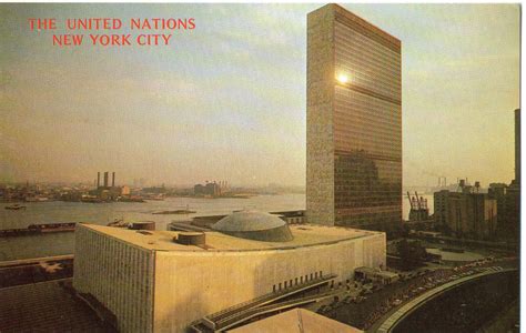Nesters Postcard The United Nations New York United Nations