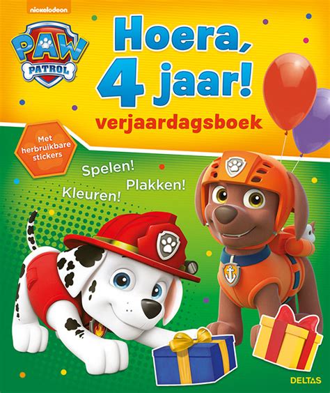 Een jaar ouder en nog altijd even fris, dat bewijst maar weer dat leeftijd slechts een getal is. Boek: Hoera, 4 jaar! Verjaardagsboek - Geschreven door n.b