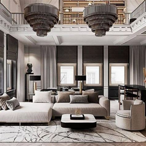 Modern Contemporary Living Room Design Sophisticated Elegant Decor 9