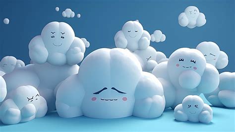 Dreamy Clouds A White Vector Wonderland Dreamy Clouds Vector Png