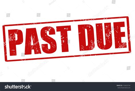 Past Due Stamp Images Stock Photos And Vectors Shutterstock