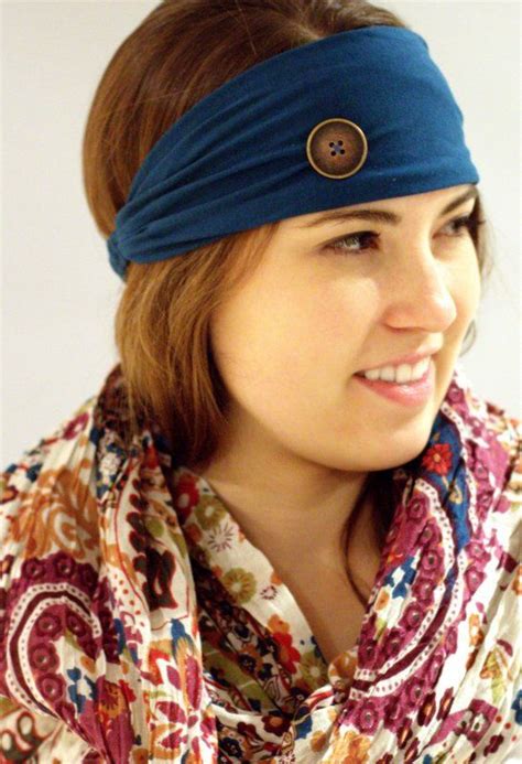 Wide Headband Turban Stretchy Teal Head Wrap Women S Headband Head