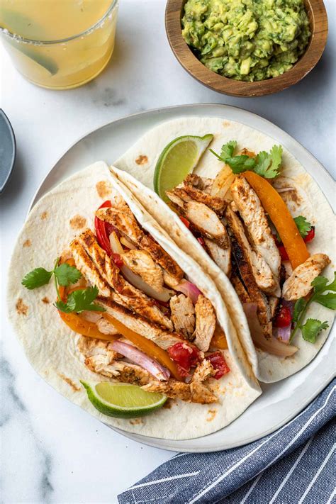 Oven Baked Chicken Fajitas Recipe Dairy Free Simply Whisked