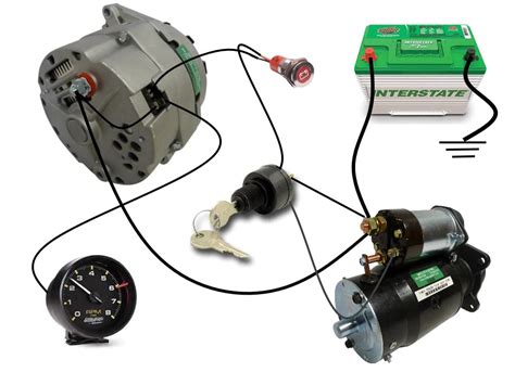 Simple Wiring Diagram Alternator At Valery Gutierrez Blog