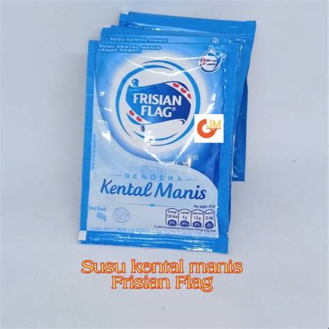 Jual Susu Kental Manis Frisian Flag Susu Kental Manis Sachet Susu