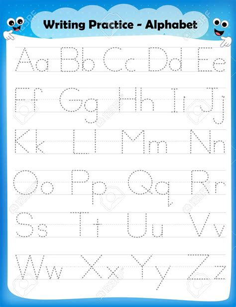 Alphabet Letters Tracing For Preschoolers
