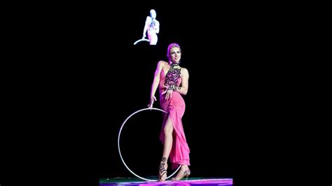 Alesya Gulevich Hula Hoop Artist Circo Jumbo Chile Youtube