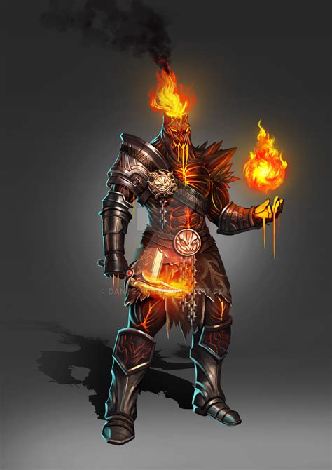 Fiery Battle Mage By Dante2906 On Deviantart