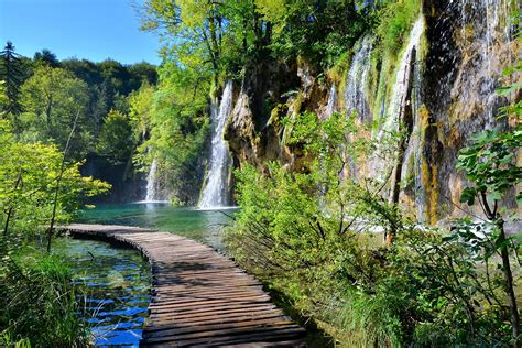 Plitvice Lakes National Park Croatia Boardwalk