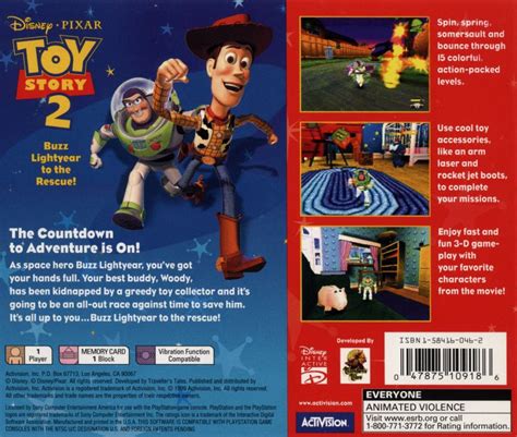 Disney Pixar Toy Story 2 Buzz Lightyear To The Rescue 1999 Box