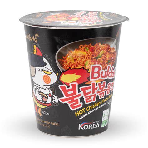 Samyang Noodles Ramen Chicken Hot And Spicy Black Original Cup Mawola