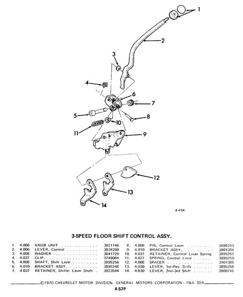 Crg Research Report 1967 69 Camaro Manual Transmission Floor Shifters