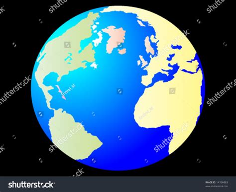 Colorful World Globe Stock Vector Illustration 14766883 Shutterstock